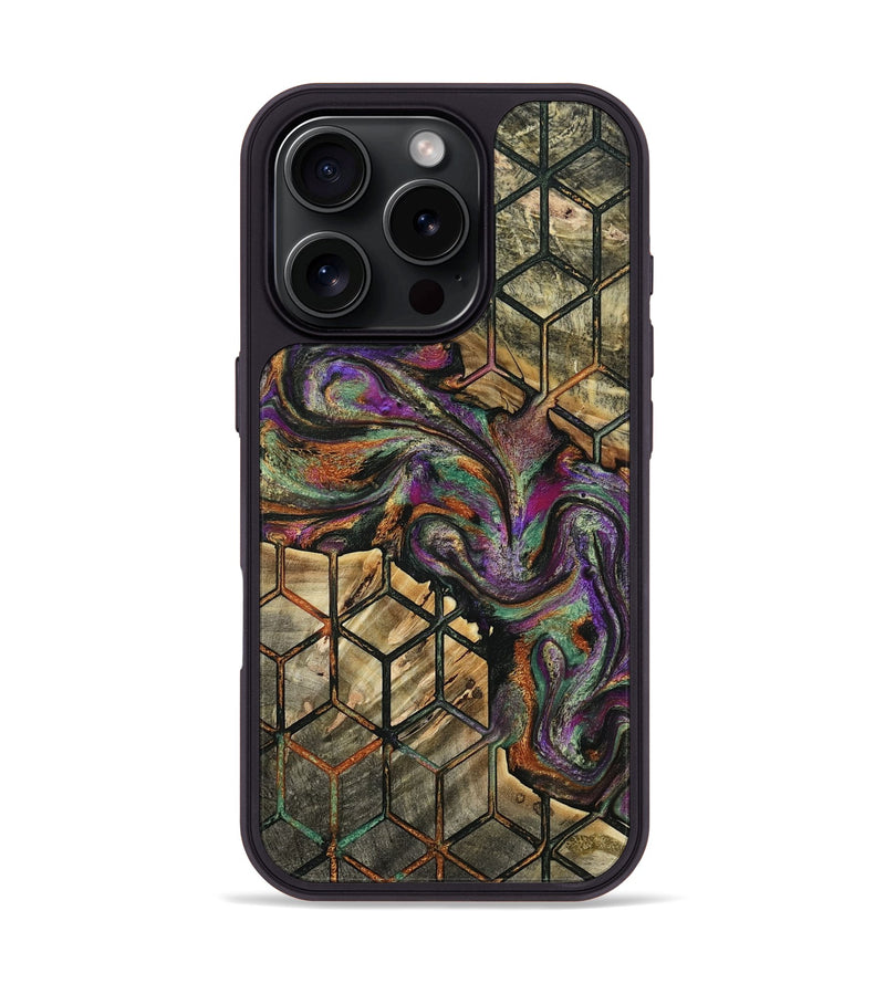 iPhone 16 Pro Wood Phone Case - Carina (Pattern, 805216)