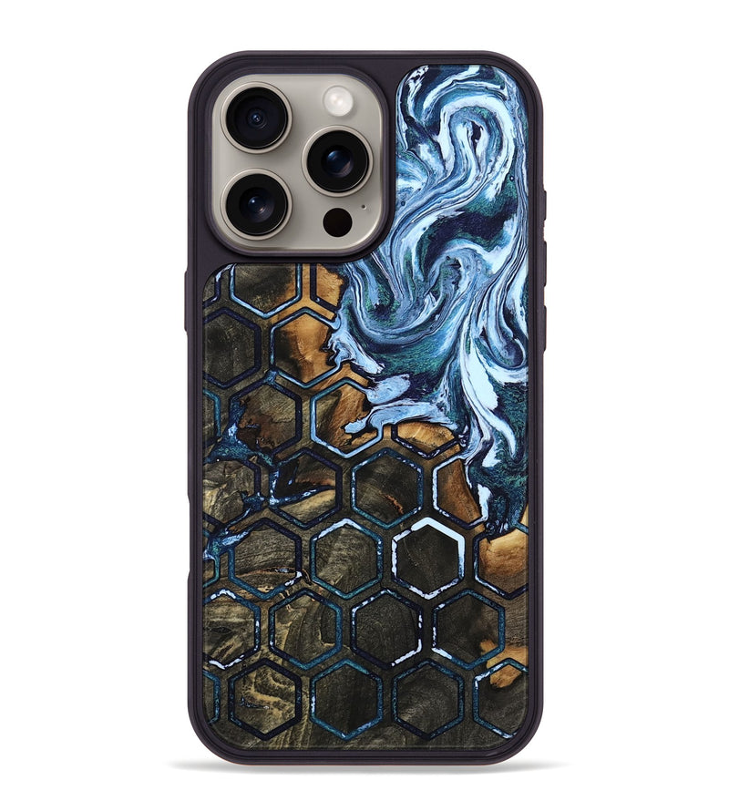 iPhone 16 Pro Max Wood Phone Case - Mason (Pattern, 805222)