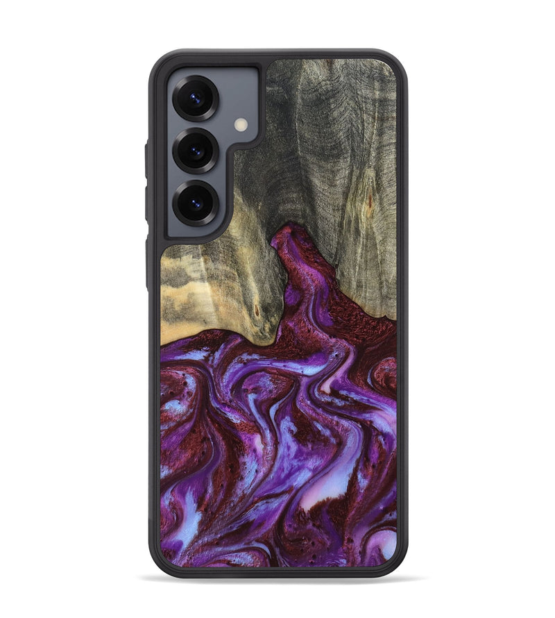 Galaxy S25 Plus Wood Phone Case - Stephon (Purple, 805273)