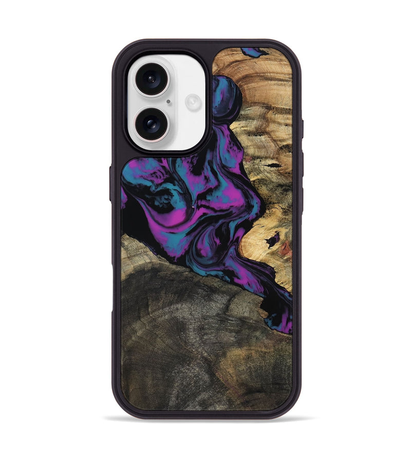 iPhone 17 Wood Phone Case - Weldon (Purple, 805277)