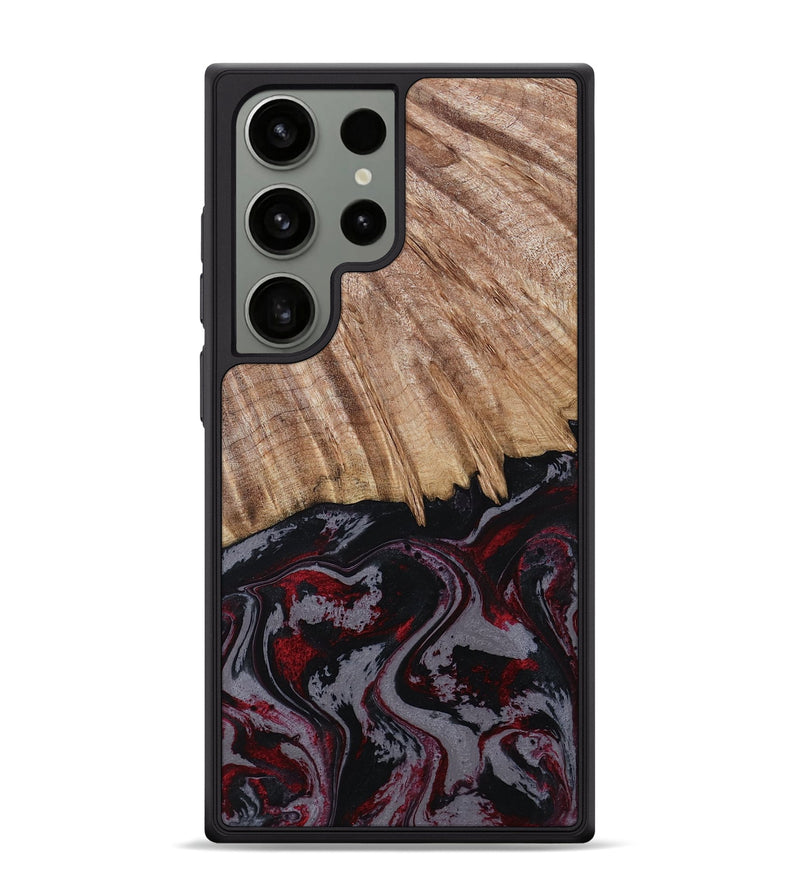 Galaxy S24 Ultra Wood Phone Case - Meyer (Red, 805282)