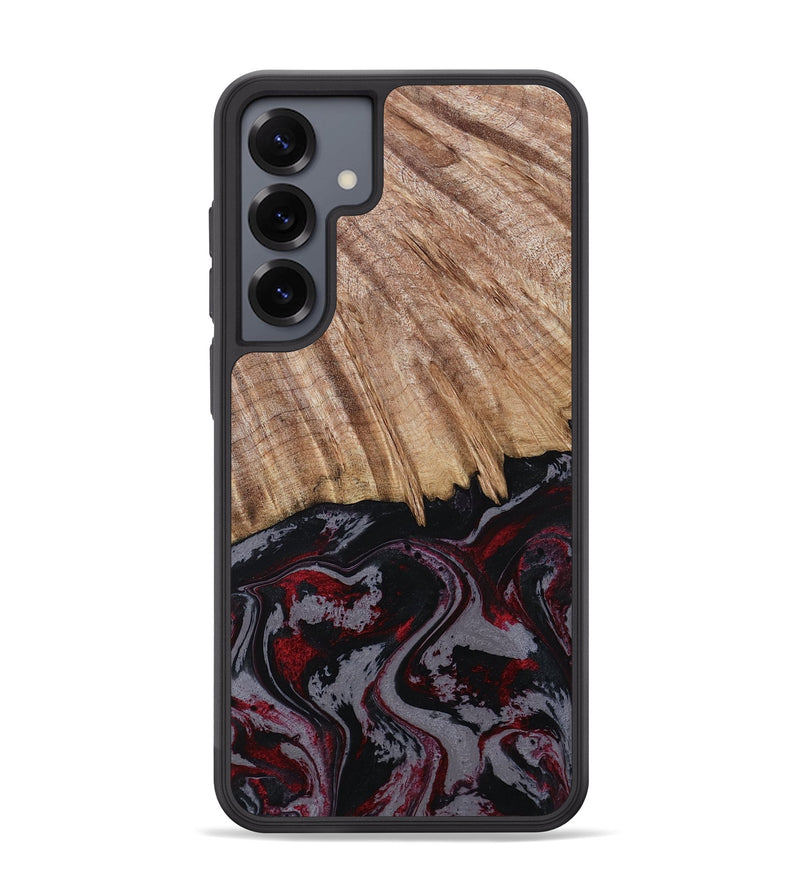 Galaxy S25 Plus Wood Phone Case - Meyer (Red, 805282)