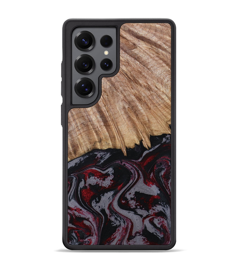Galaxy S25 Ultra Wood Phone Case - Meyer (Red, 805282)