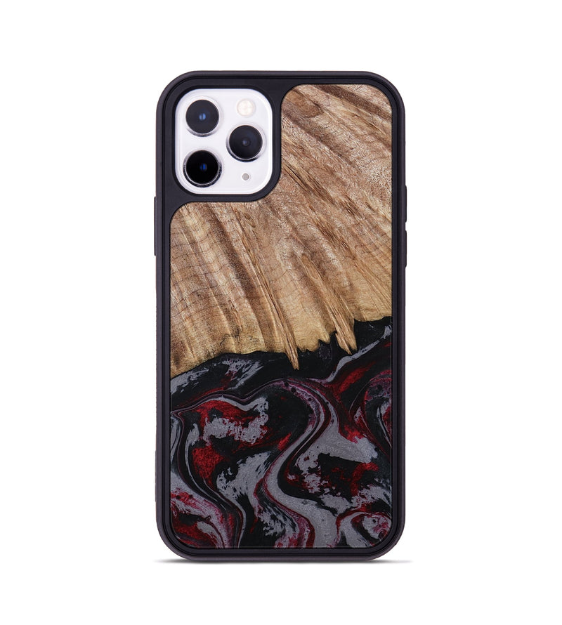 iPhone 11 Pro Wood Phone Case - Meyer (Red, 805282)