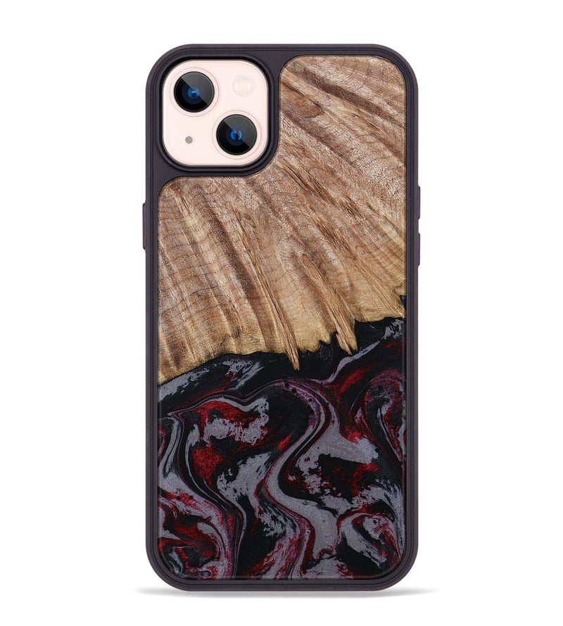 iPhone 14 Plus Wood Phone Case - Meyer (Red, 805282)