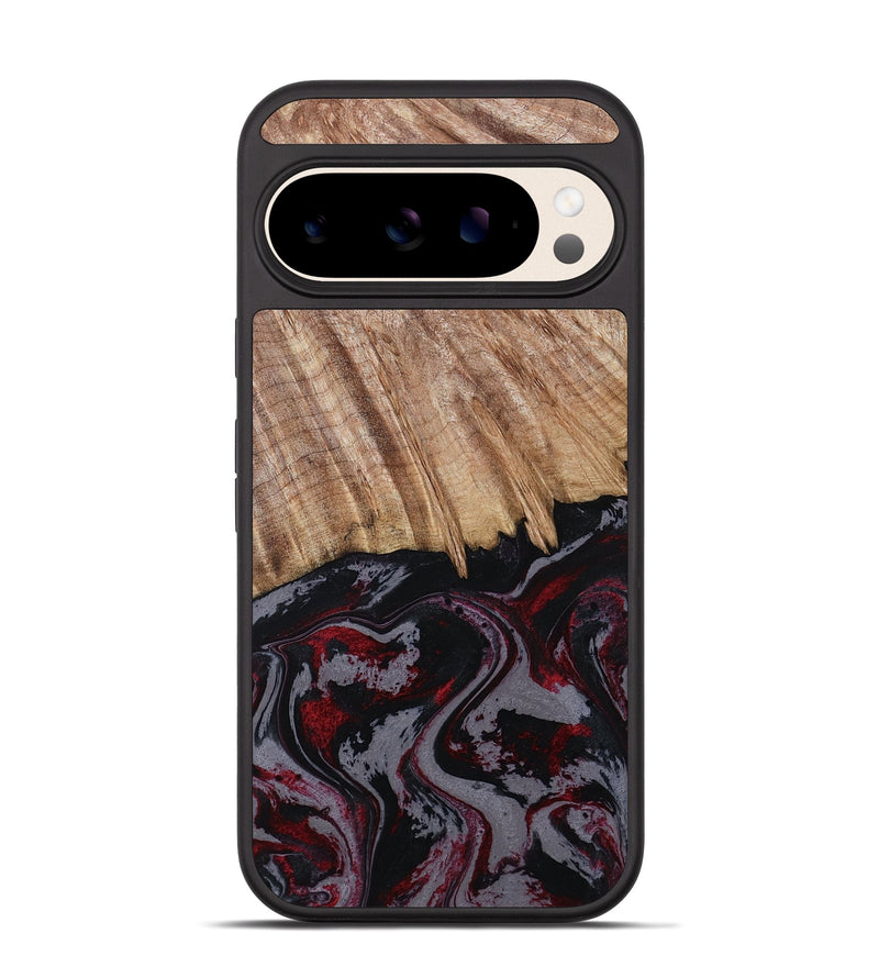 Pixel 10 Wood Phone Case - Meyer (Red, 805282)