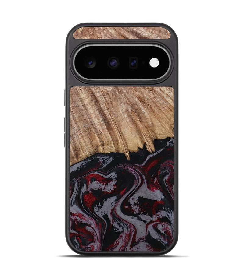 Pixel 11 Wood Phone Case - Meyer (Red, 805282)