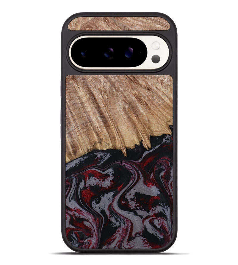 Pixel 9 Pro XL Wood Phone Case - Meyer (Red, 805282)