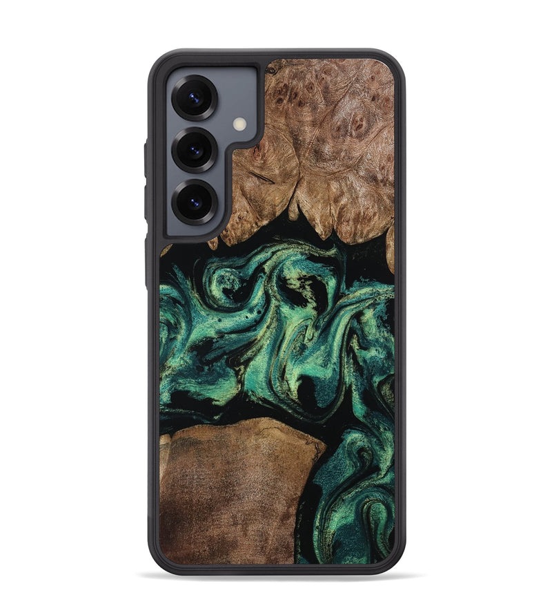 Galaxy S25 Plus Wood Phone Case - Journee (Green, 805287)