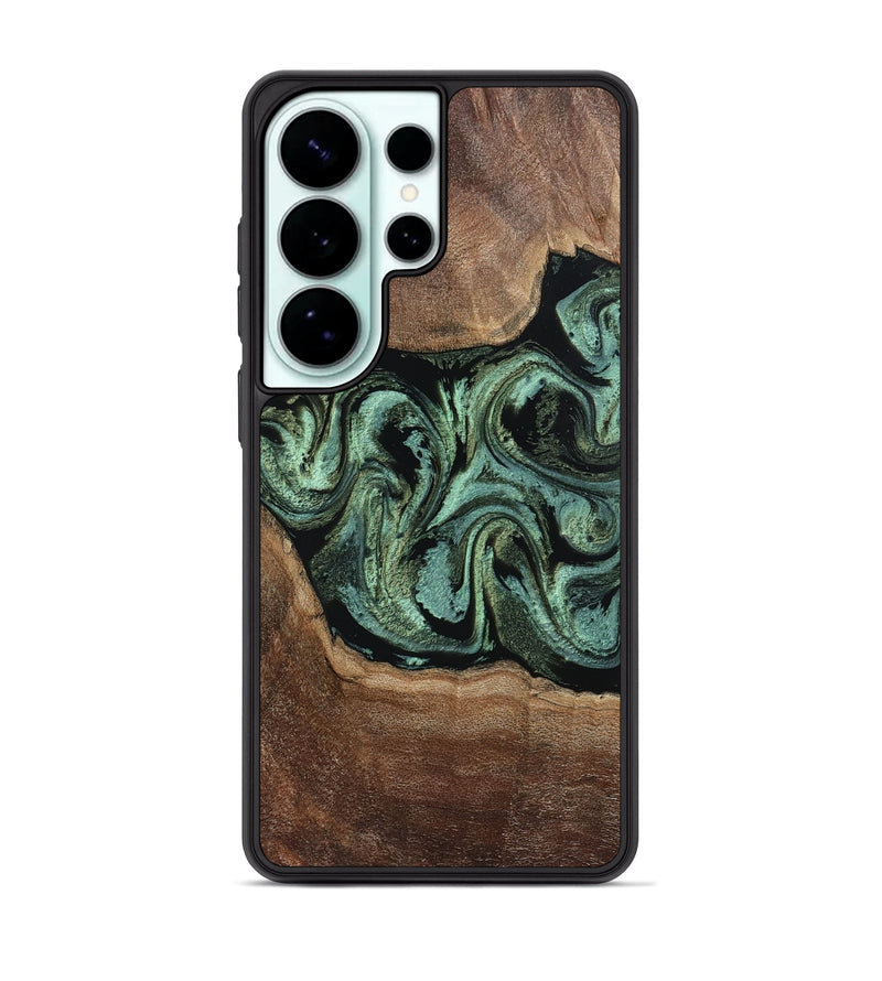 Galaxy S26 Ultra Wood Phone Case - Alycia (Green, 805291)