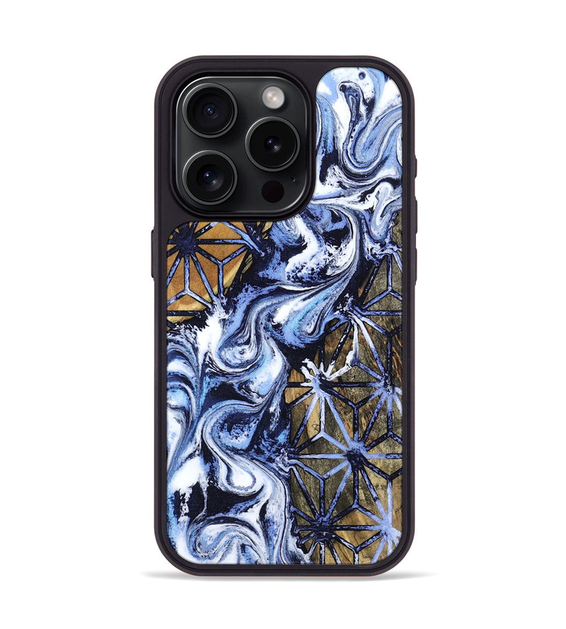 iPhone 15 Pro Wood Phone Case - Shauna (Pattern, 805299)