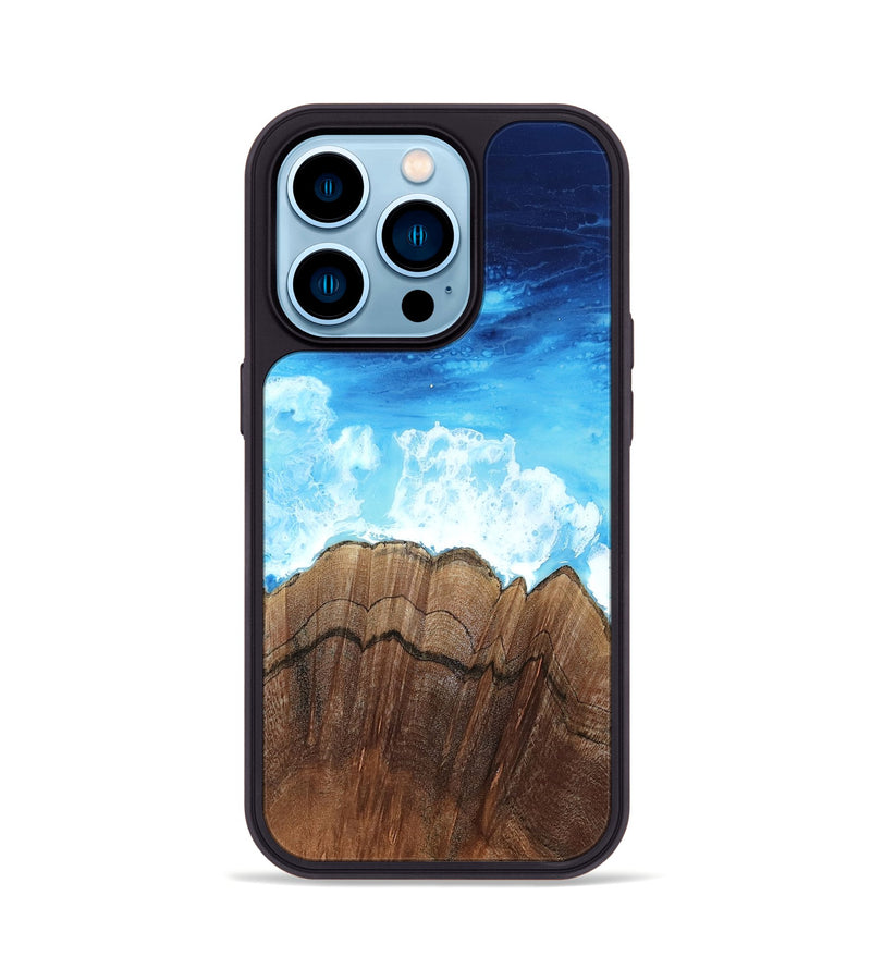iPhone 14 Pro Wood Phone Case - Mary (Coastal, 805310)