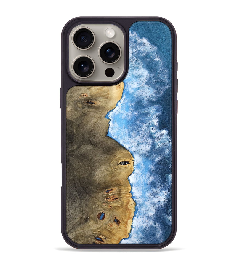 iPhone 16 Pro Max Wood Phone Case - Phoebe (Coastal, 805314)