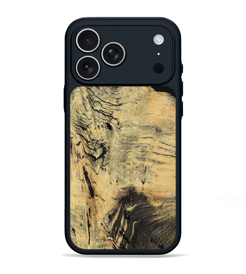 iPhone 17 Pro Max Wood Phone Case - Shanta (Wood Burl, 805320)