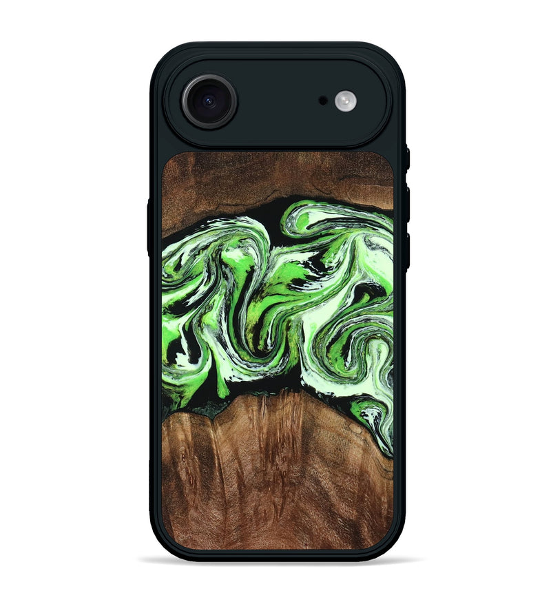 iPhone 17 Air Wood Phone Case - Tyree (Green, 805325)