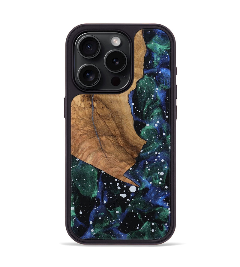 iPhone 15 Pro Wood Phone Case - Shianne (Cosmos, 805337)