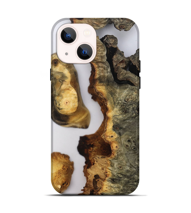 iPhone 14 Wood Live Edge Phone Case - Kaliyah (Clear, 805349)