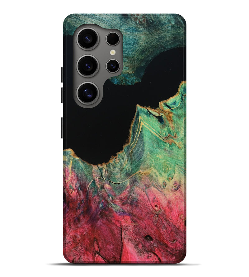 Galaxy S25 Ultra Wood Live Edge Phone Case - Carlee (Double Dyed, 805381)