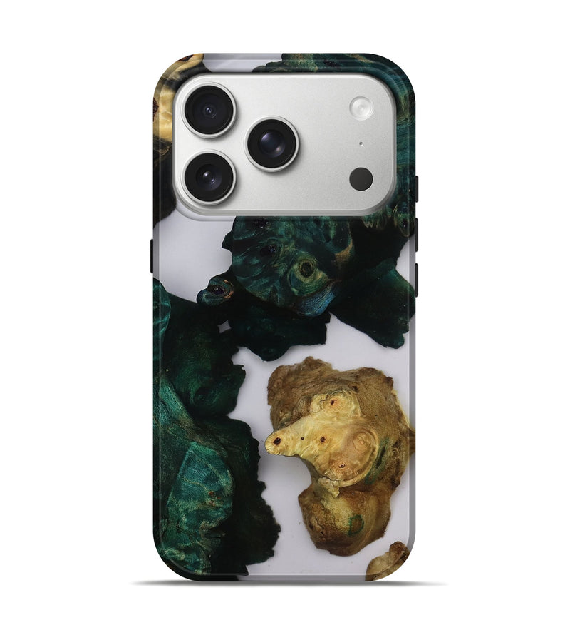 iPhone 17 Pro Wood Live Edge Phone Case - Symone (Clear, 805382)