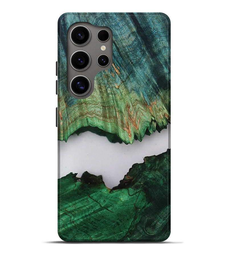 Galaxy S25 Ultra Wood Live Edge Phone Case - Dorthy (Clear, 805387)