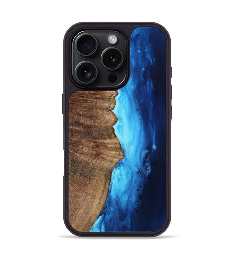 iPhone 16 Pro Wood Phone Case - Lue (Coastal, 805447)