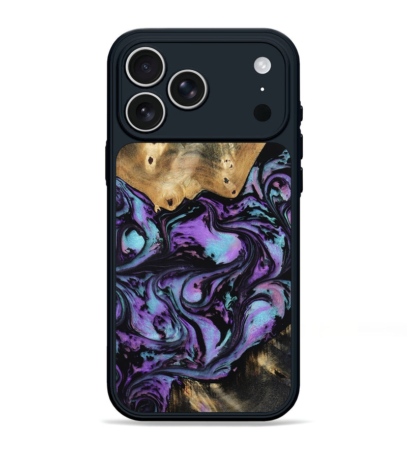 iPhone 17 Pro Max Wood Phone Case - Wilson (Purple, 805469)