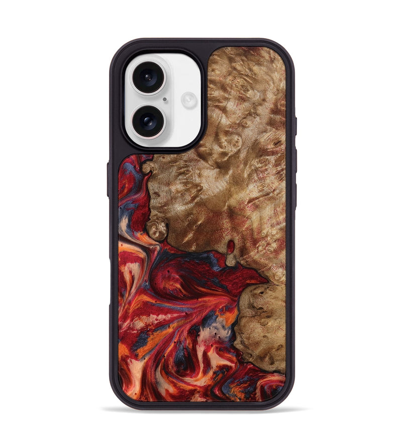 iPhone 17 Wood Phone Case - Eugene (Red, 805475)
