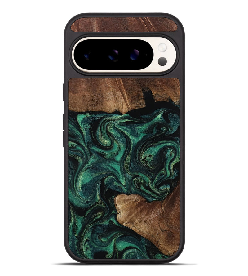 Pixel 9 Pro XL Wood Phone Case - Therese (Green, 805491)