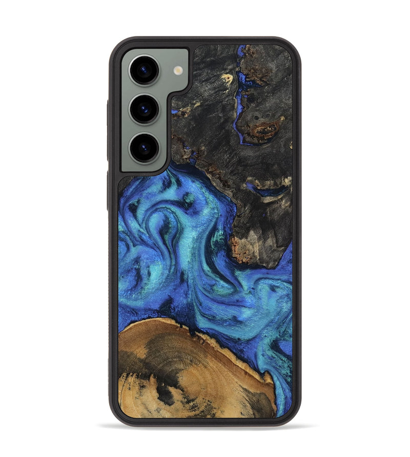 Galaxy S23 Plus Wood Phone Case - Jed (Blue, 805518)