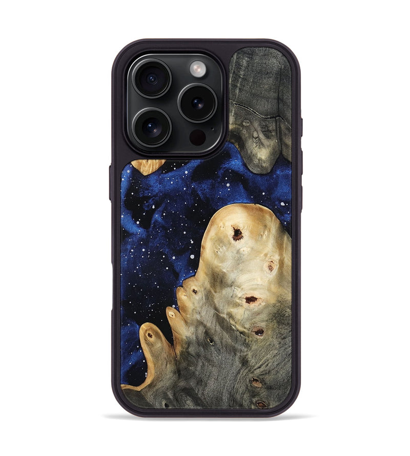iPhone 16 Pro Wood Phone Case - Ebony (Cosmos, 805526)