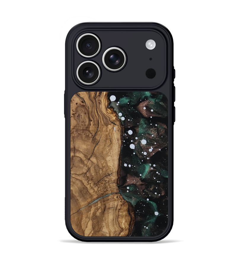 iPhone 17 Pro Wood Phone Case - Erma (Ancient Olive, 805533)
