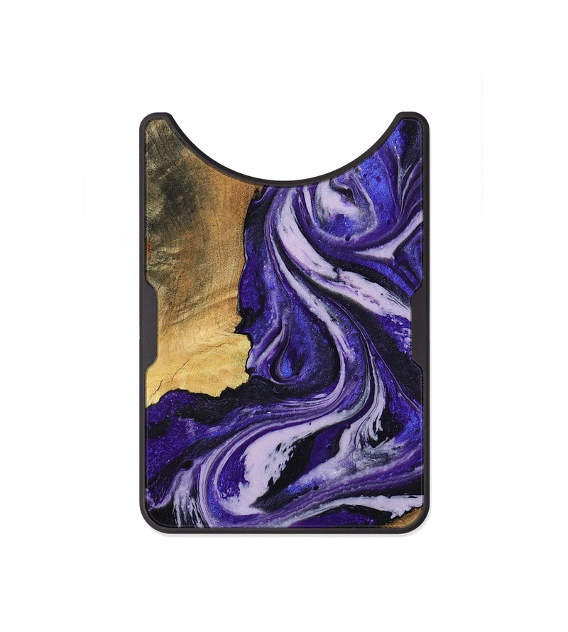 Alloy Wood Wallet - Noemi (Purple, 805552)