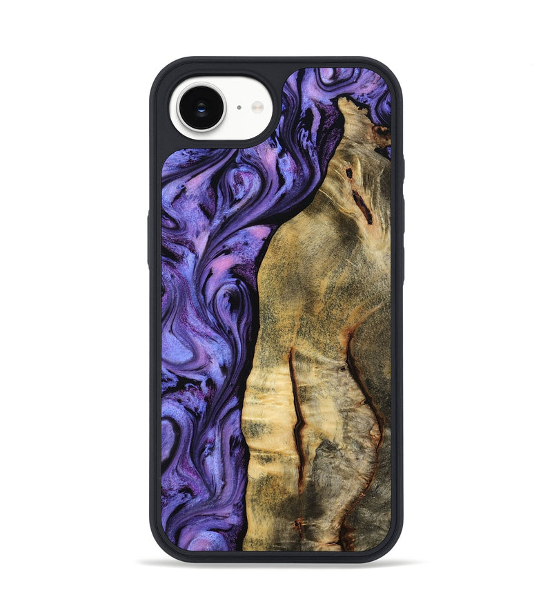 iPhone 16e Wood Phone Case - Maritza (Purple, 805553)