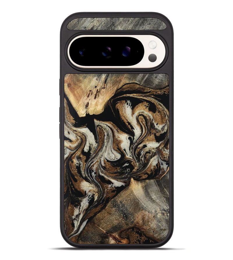 Pixel 10 Pro XL Wood Phone Case - Errol (Black & White, 805559)