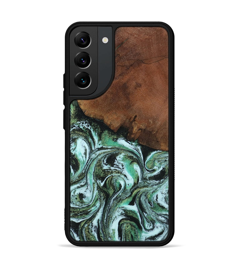 Galaxy S22 Plus Wood Phone Case - Rhodes (Green, 805561)