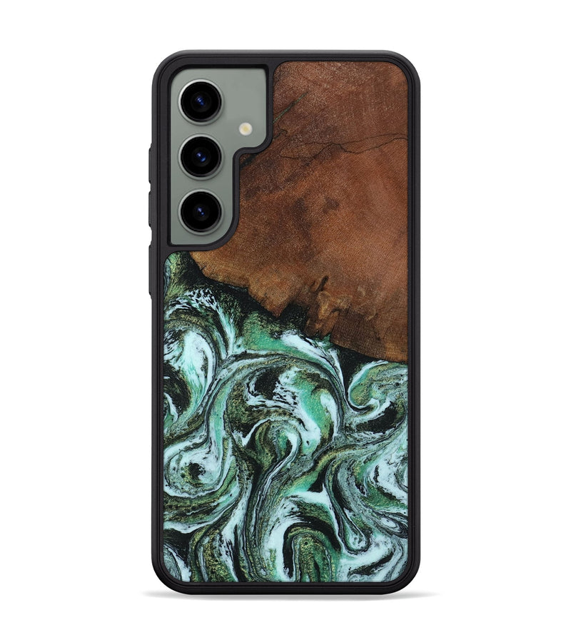 Galaxy S24 Plus Wood Phone Case - Rhodes (Green, 805561)