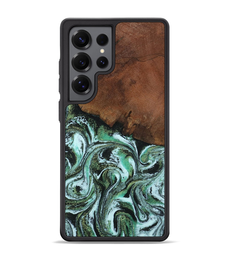 Galaxy S25 Ultra Wood Phone Case - Rhodes (Green, 805561)