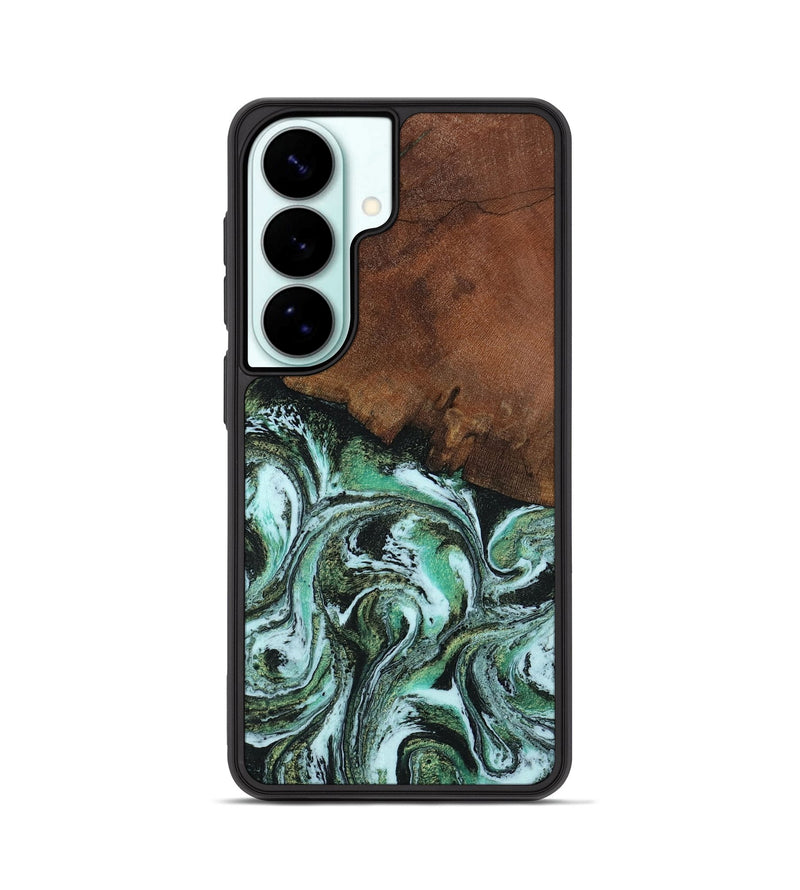 Galaxy S26 Wood Phone Case - Rhodes (Green, 805561)
