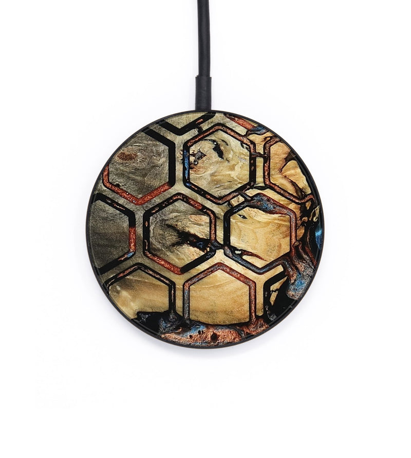 Circle Wood Wireless Charger - Bradley (Pattern, 805566)