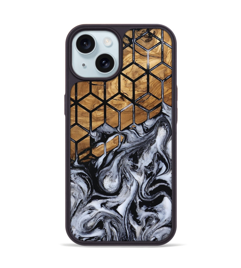 iPhone 15 Wood Phone Case - Wilford (Pattern, 805570)