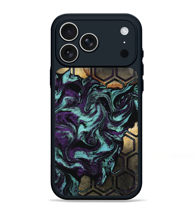 iPhone 17 Pro Max Wood Phone Case - Janette (Pattern, 805576)