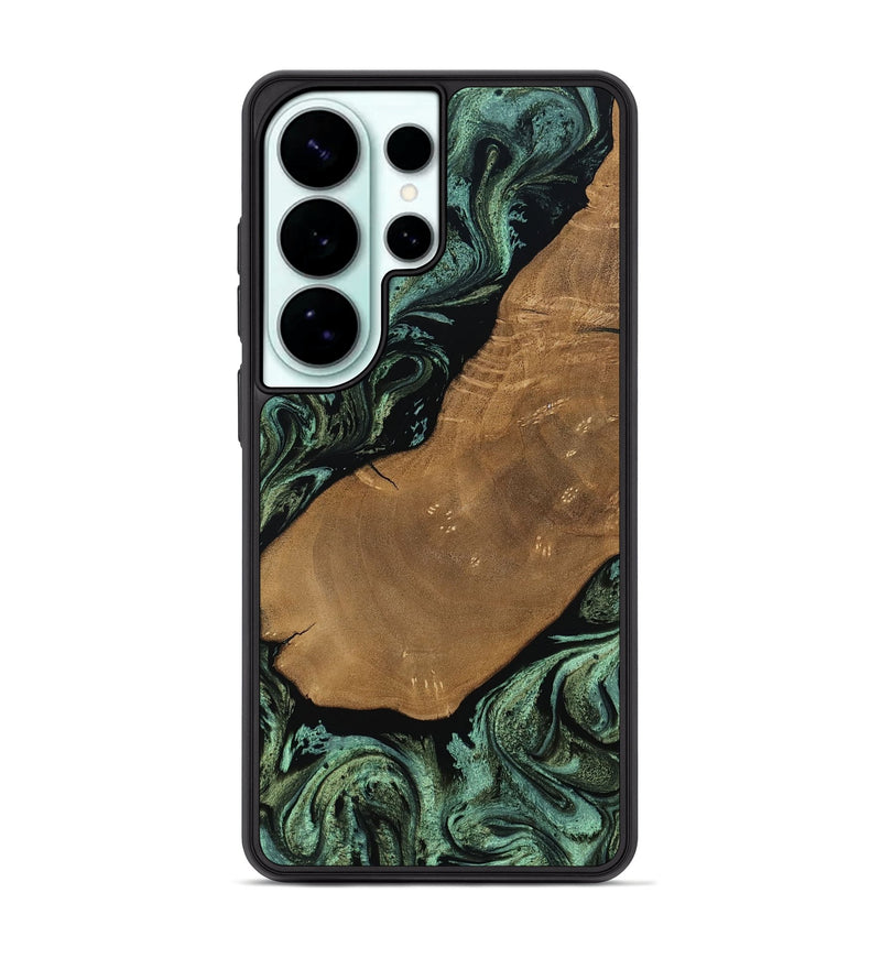 Galaxy S26 Ultra Wood Phone Case - Ophelia (Green, 805599)