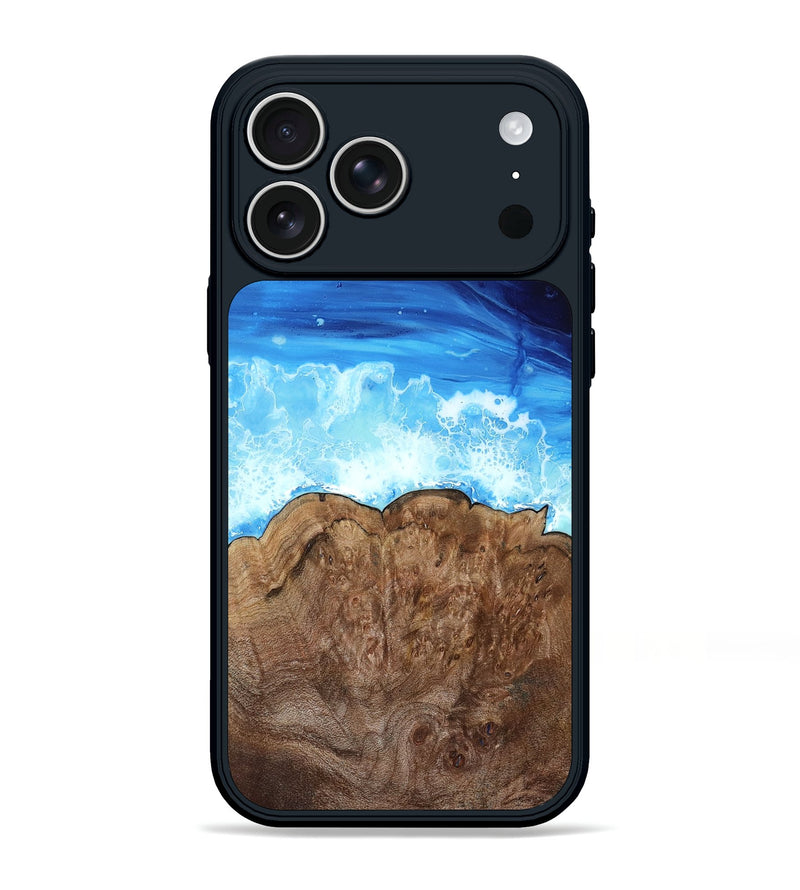 iPhone 17 Pro Max Wood Phone Case - Amya (Coastal, 805614)