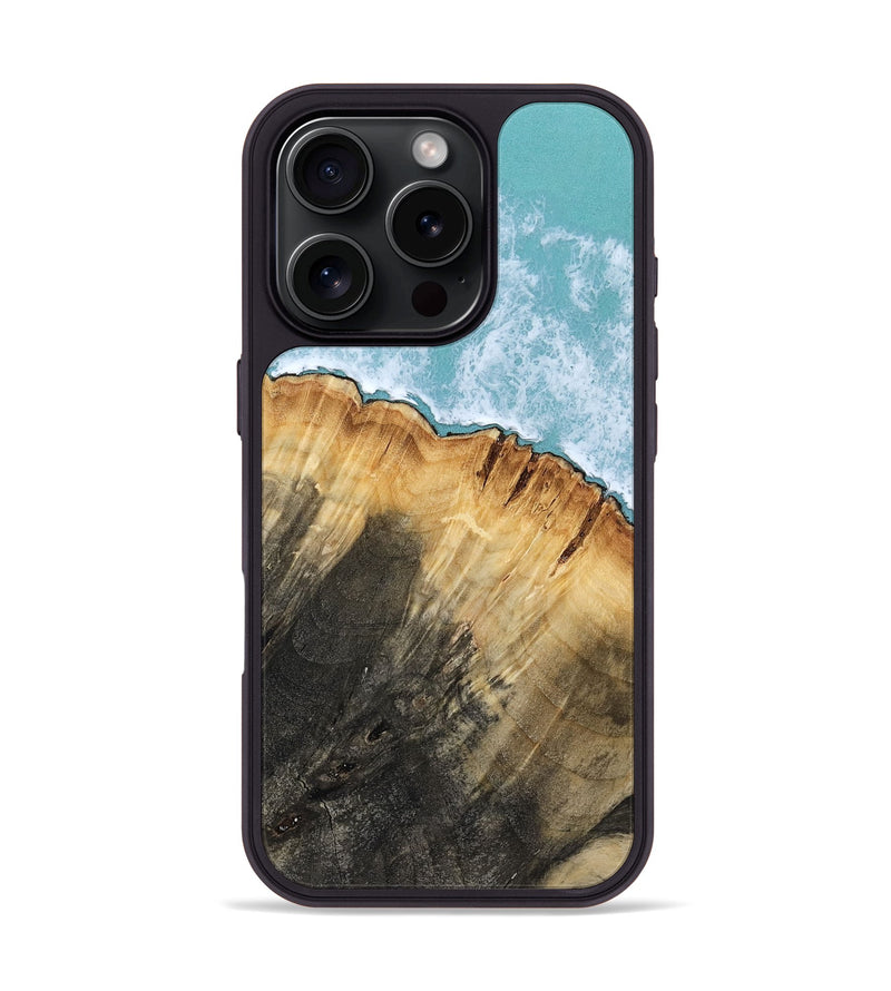 iPhone 16 Pro Wood Phone Case - Spencer (Coastal, 805615)