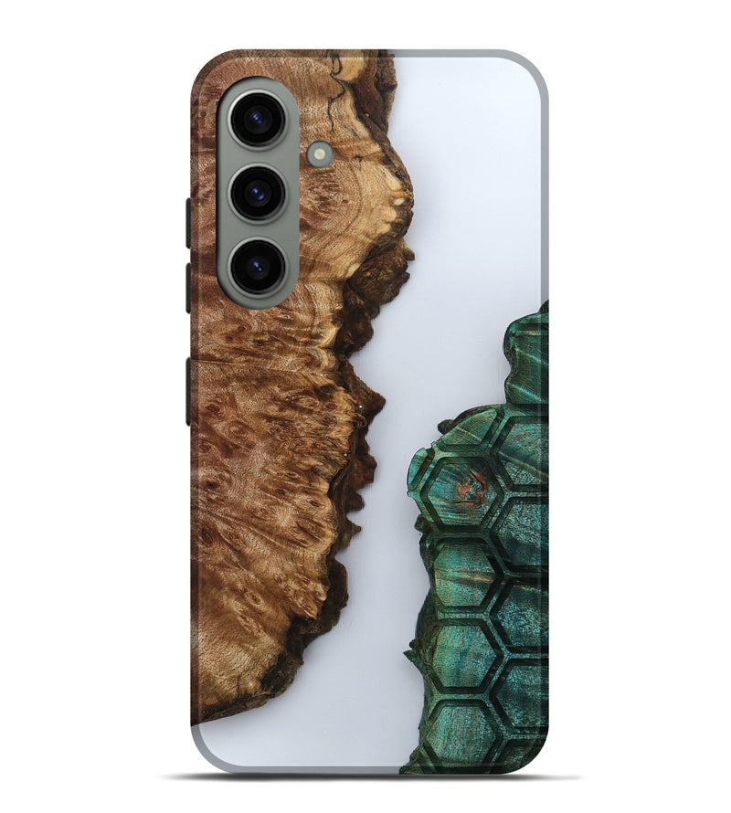 Galaxy S24 Plus Wood Live Edge Phone Case - Alfonso (Clear, 805659)