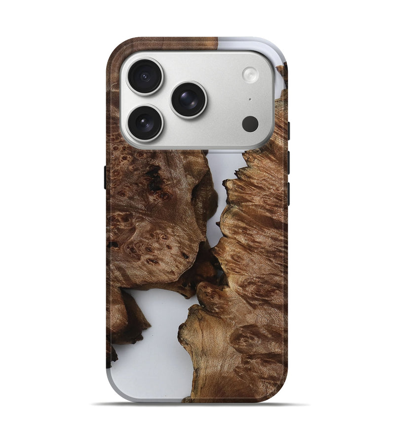 iPhone 17 Pro Wood Live Edge Phone Case - Coby (Clear, 805666)