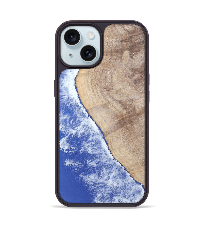 iPhone 15 Wood Phone Case - Marie (Coastal, 805728)