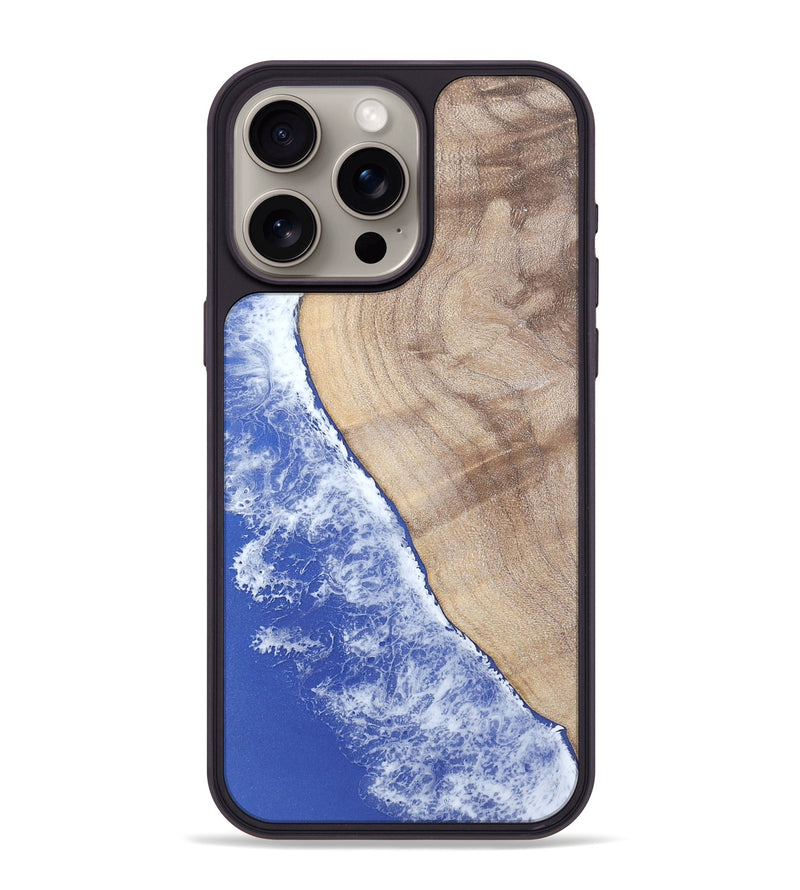 iPhone 15 Pro Max Wood Phone Case - Marie (Coastal, 805728)