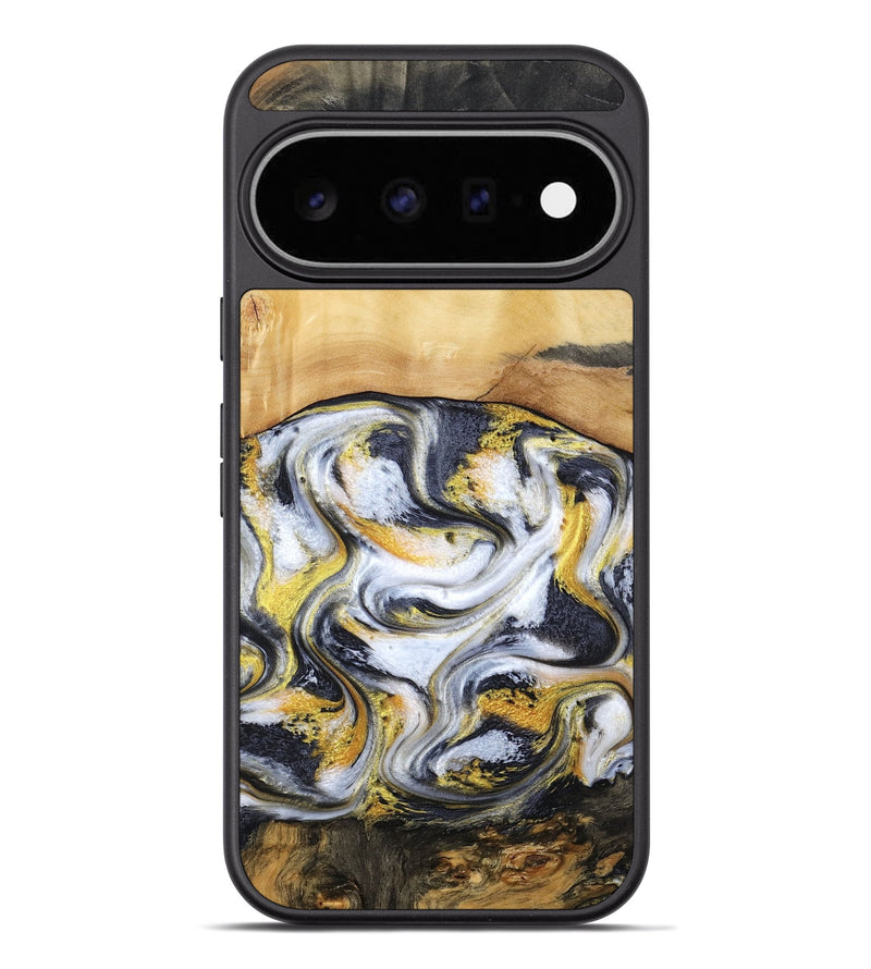 Pixel 11 Pro XL Wood Phone Case - Cullen (Black & White, 805778)