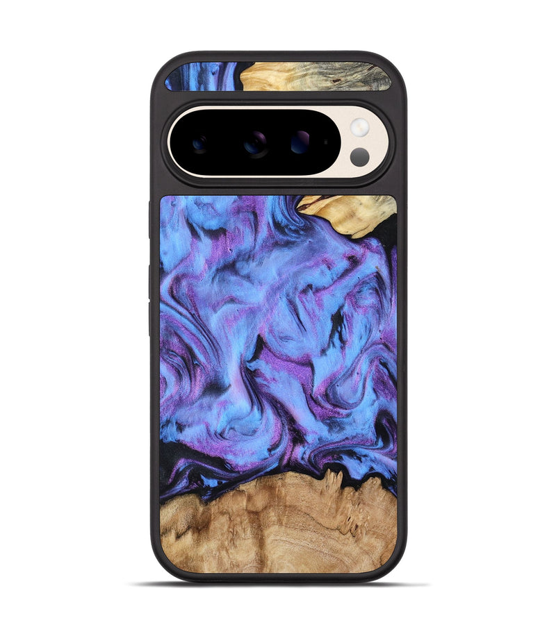 Pixel 10 Wood Phone Case - Claud (Purple, 805790)